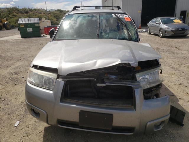 JF1SG676X7H716987 - 2007 SUBARU FORESTER 2.5X LL BEAN GRAY photo 5