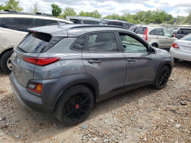 KM8K63A5XMU700959 - 2021 HYUNDAI KONA NIGHT GRAY photo 3