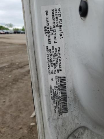 ZFBERFBT0G6B14602 - 2016 RAM PROMASTER SLT WHITE photo 13