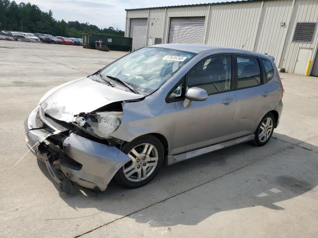 JHMGD38657S035465 - 2007 HONDA FIT S ვერცხლისფერი ფოტო 1