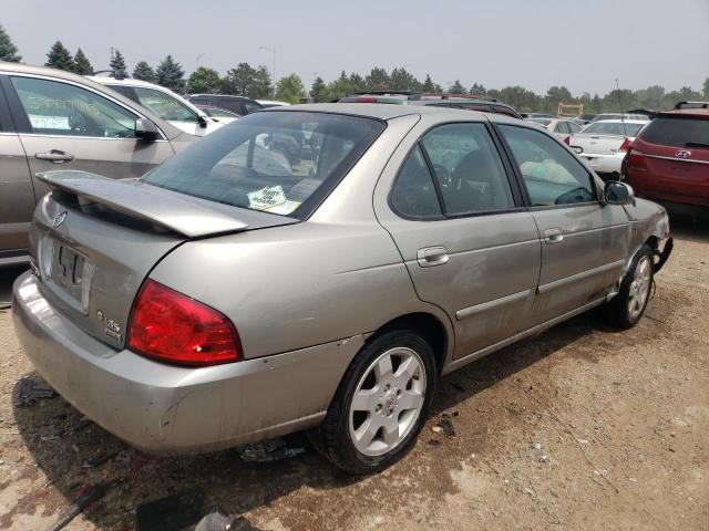 3N1CB51A56L605643 - 2006 NISSAN SENTRA 1.8S BEIGE photo 3