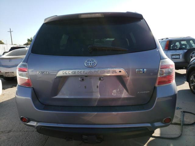 JTEEW44A582012901 - 2008 TOYOTA HIGHLANDER HYBRID LIMITED SILVER photo 6