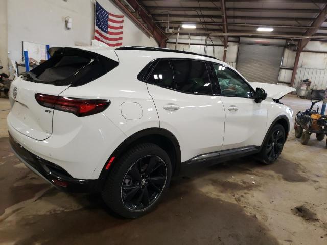 LRBFZNR41ND162687 - 2022 BUICK ENVISION ESSENCE WHITE photo 3