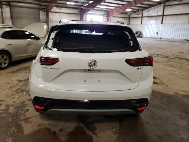 LRBFZNR41ND162687 - 2022 BUICK ENVISION ESSENCE WHITE photo 6