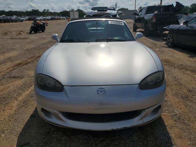 JM1NB353330312158 - 2003 MAZDA MX-5 MIATA BASE SILVER photo 5