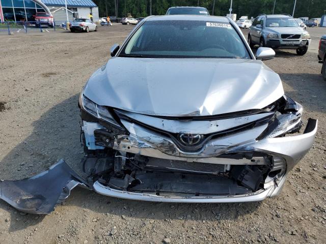 4T1B11HK8KU777356 - 2019 TOYOTA CAMRY L SILVER photo 5