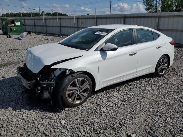 5NPD84LF9HH026337 - 2017 HYUNDAI ELANTRA SE WHITE photo 1