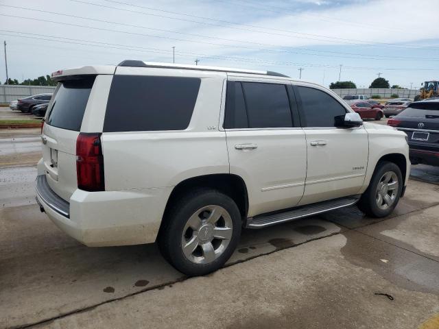 1GNSCCKC5FR294547 - 2015 CHEVROLET TAHOE C1500 LTZ WHITE photo 3