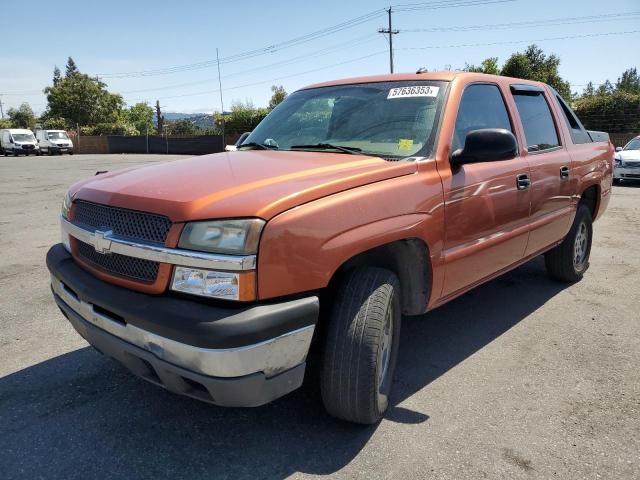 3GNEC12Z45G110610 - 2005 CHEVROLET AVALANCHE C1500 ORANGE photo 1