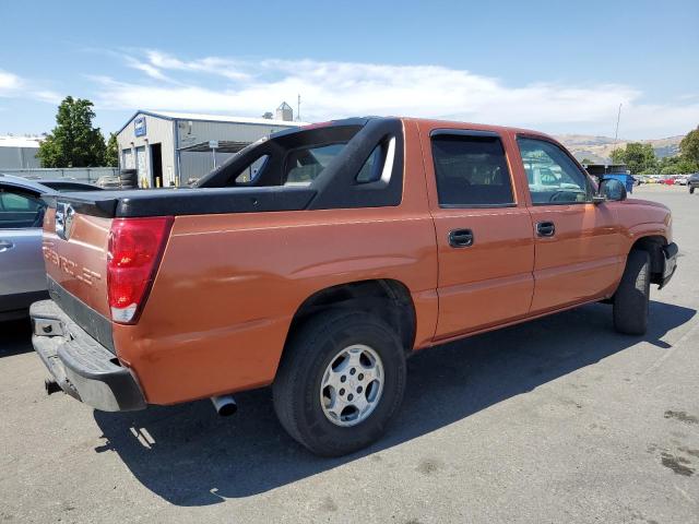 3GNEC12Z45G110610 - 2005 CHEVROLET AVALANCHE C1500 ORANGE photo 3