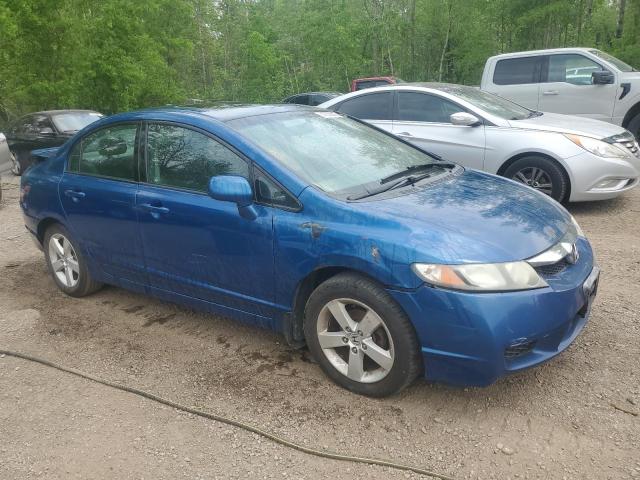 2HGFA1F6XBH013413 - 2011 HONDA CIVIC LX-S Mavi fotoğraf 4