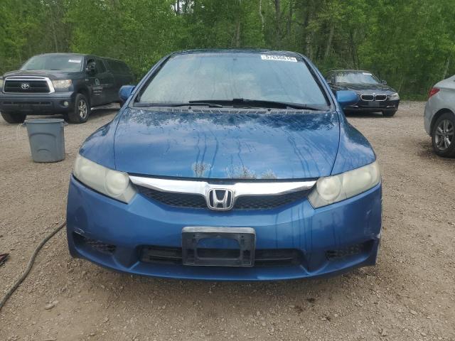 2HGFA1F6XBH013413 - 2011 HONDA CIVIC LX-S Mavi fotoğraf 5