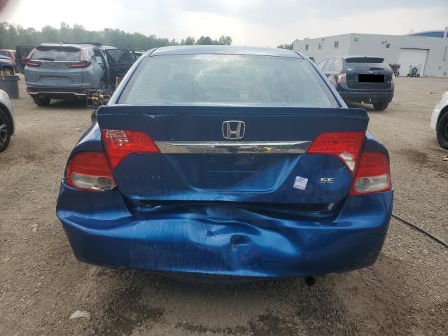 2HGFA1F6XBH013413 - 2011 HONDA CIVIC LX-S Mavi fotoğraf 6