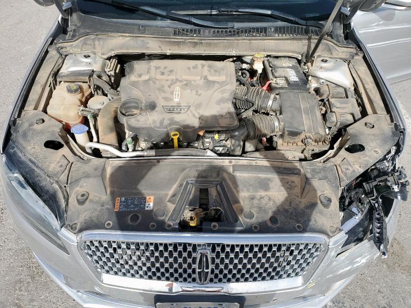 3LN6L5FC7JR607221 - 2018 LINCOLN MKZ RESERVE ვერცხლისფერი ფოტო 11