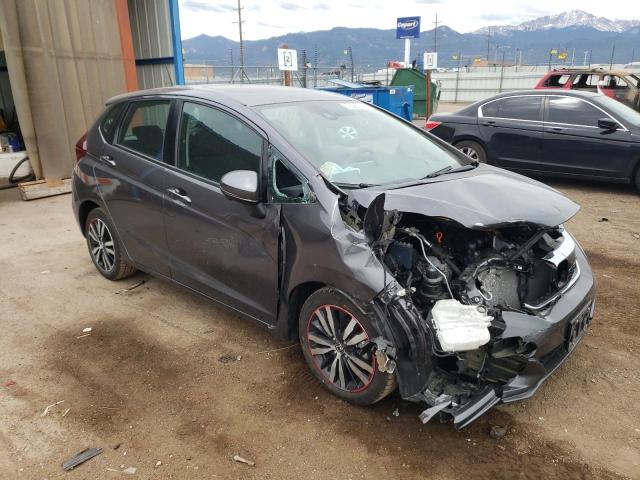 3HGGK5H84KM749238 - 2019 HONDA FIT EX GRAY photo 4