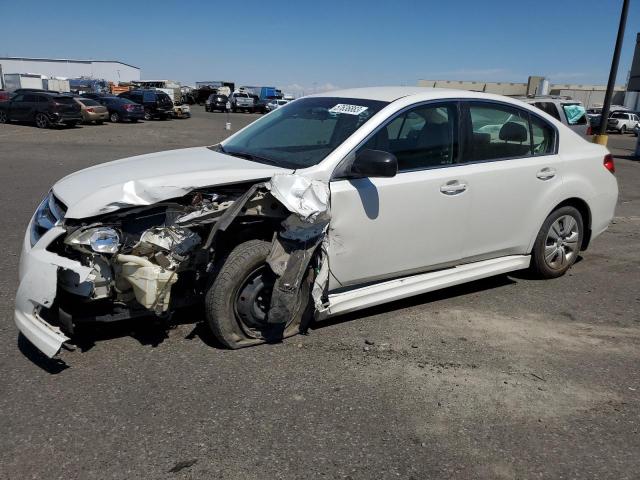 4S3BMBA65B3216942 - 2011 SUBARU LEGACY 2.5I WHITE photo 1