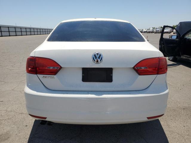 3VW2K7AJ2EM374159 - 2014 VOLKSWAGEN JETTA BASE 白色 照片 6