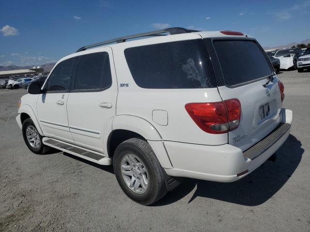 5TDZT34A66S281729 - 2006 TOYOTA SEQUOIA SR5 WHITE photo 2