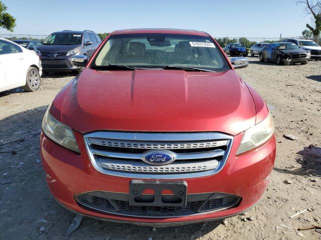 1FAHP2FW8BG167065 - 2011 FORD TAURUS LIMITED RED photo 5