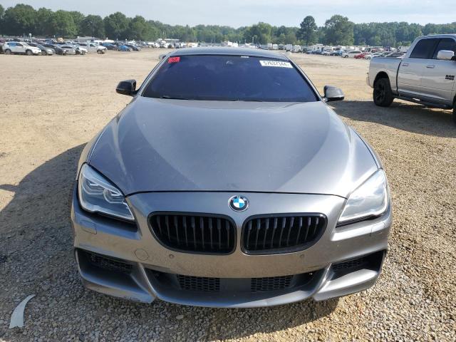 WBA6D4C52GD977315 - 2016 BMW 650 I GRAN COUPE GRAY photo 5