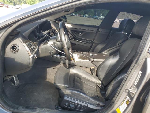 WBA6D4C52GD977315 - 2016 BMW 650 I GRAN COUPE GRAY photo 7