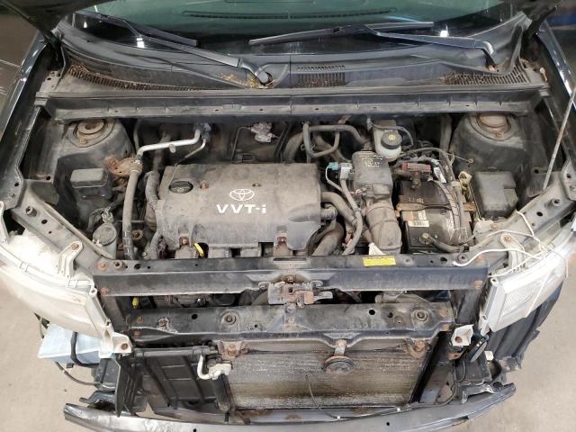JTLKT324550202913 - 2005 TOYOTA SCION XB BLACK photo 12