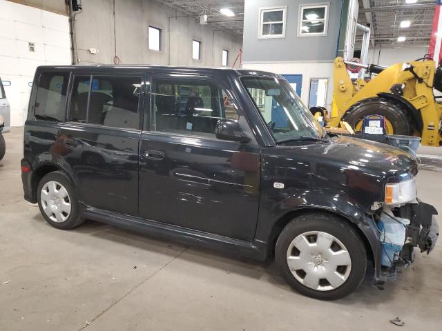 JTLKT324550202913 - 2005 TOYOTA SCION XB BLACK photo 4