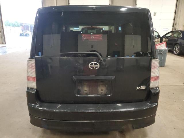 JTLKT324550202913 - 2005 TOYOTA SCION XB BLACK photo 6