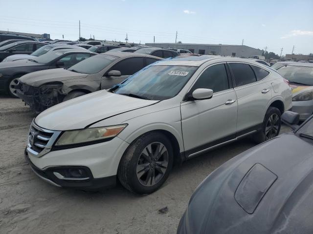 5J6TF1H52DL001716 - 2013 HONDA CROSSTOUR EXL თეთრი ფოტო 1