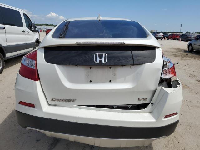 5J6TF1H52DL001716 - 2013 HONDA CROSSTOUR EXL თეთრი ფოტო 6