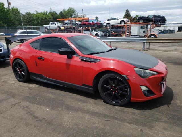 JF1ZNAA18D1701283 - 2013 TOYOTA SCION FR-S 红色 照片 4