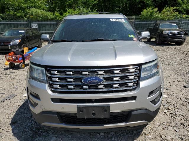 1FM5K8F80GGB00205 - 2016 FORD EXPLORER LIMITED SILVER photo 5