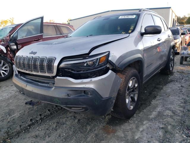 1C4PJMBX9KD153744 - 2019 JEEP CHEROKEE TRAILHAWK GRAY photo 2