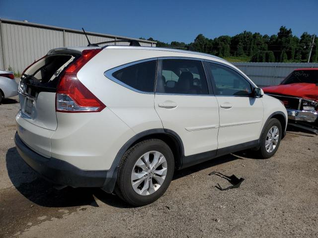 5J6RM3H76CL009474 - 2012 HONDA CR-V EXL WHITE photo 3