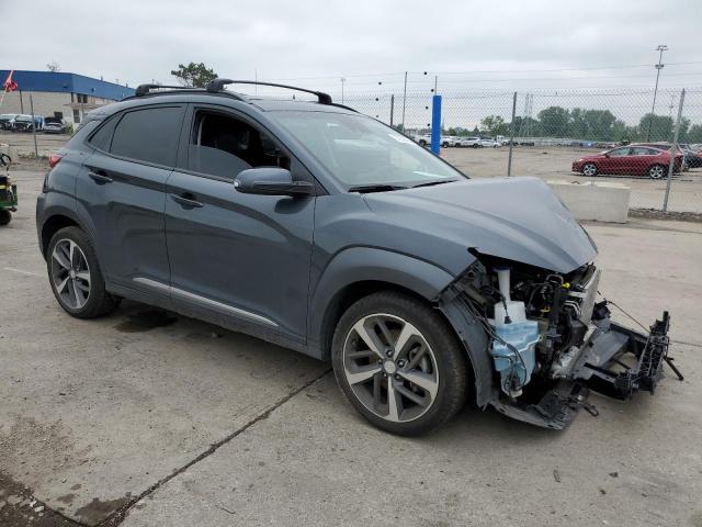 KM8K3CA59MU630699 - 2021 HYUNDAI KONA LIMITED GRAY photo 4