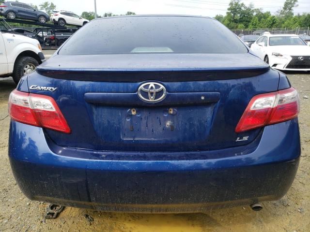 JTNBE46K173091374 - 2007 TOYOTA CAMRY CE BLUE photo 6