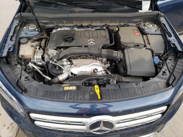 W1N4M4GB4MW109559 - 2021 MERCEDES-BENZ GLB 250 BLUE photo 11