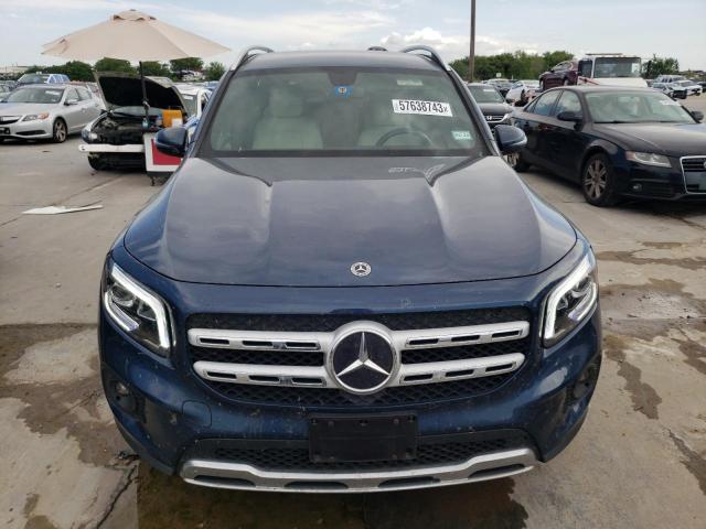 W1N4M4GB4MW109559 - 2021 MERCEDES-BENZ GLB 250 BLUE photo 5