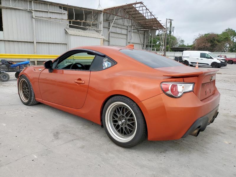 JF1ZNAA14F8711531 - 2015 TOYOTA SCION FR-S ORANGE photo 2