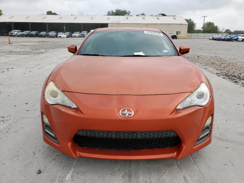 JF1ZNAA14F8711531 - 2015 TOYOTA SCION FR-S ORANGE photo 5