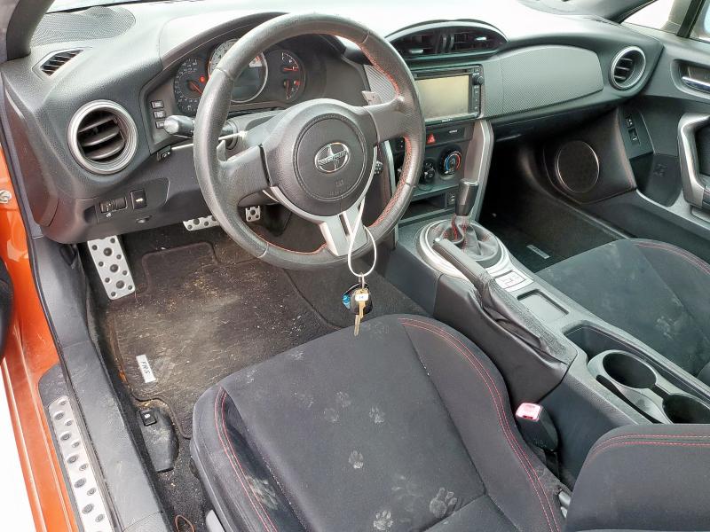 JF1ZNAA14F8711531 - 2015 TOYOTA SCION FR-S ORANGE photo 8