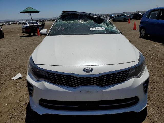 5XXGV4L22GG062741 - 2016 KIA OPTIMA SXL WHITE photo 5