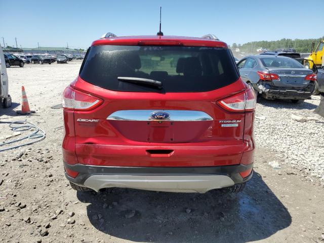 1FMCU0JX3EUB98467 - 2014 FORD ESCAPE TITANIUM BURGUNDY photo 6