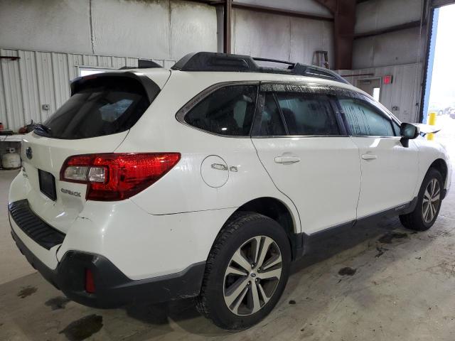 4S4BSANC9J3363937 - 2018 SUBARU OUTBACK 2.5I LIMITED WHITE photo 3