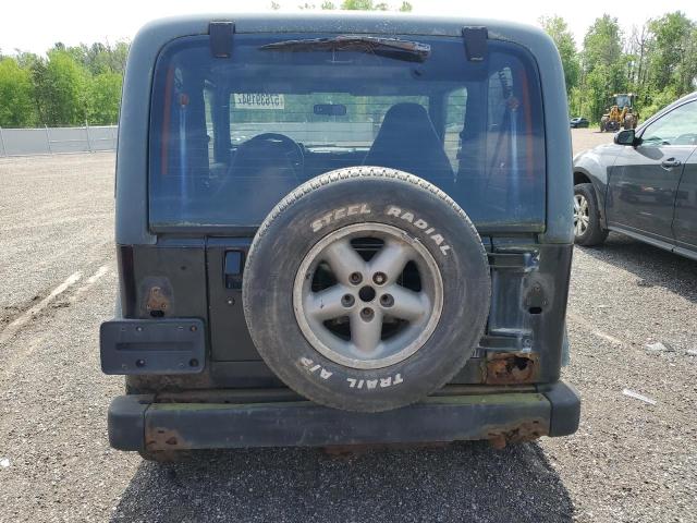 1J4FY19S6VP489252 - 1997 JEEP WRANGLER / SPORT BLACK photo 6