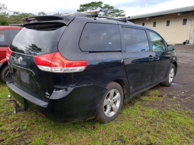 5TDKK3DC4CS201796 - 2012 TOYOTA SIENNA LE BLACK photo 3