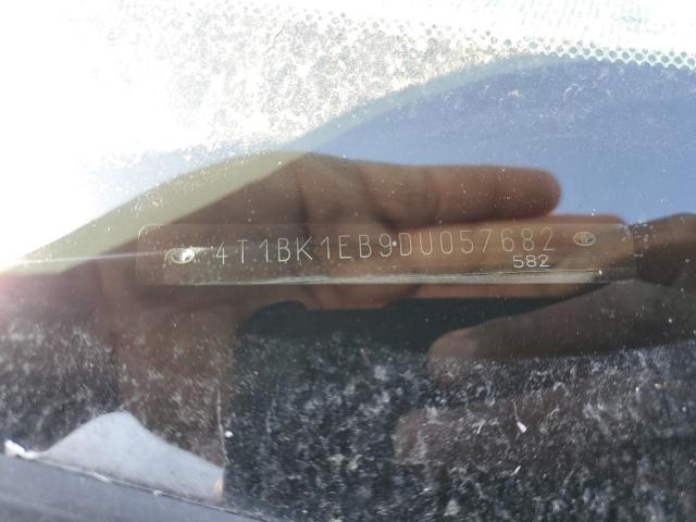 4T1BK1EB9DU057682 - 2013 TOYOTA AVALON BASE GRAY photo 13