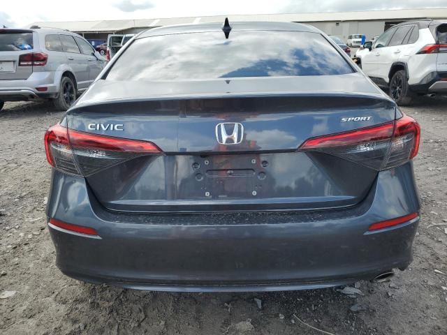 2HGFE2F56PH528806 - 2023 HONDA CIVIC SPORT GRAY photo 6