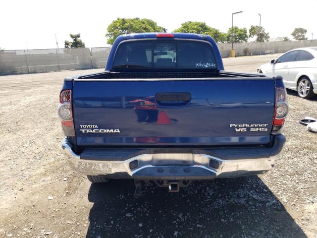 5TFJU4GN4FX074443 - 2015 TOYOTA TACOMA DOUBLE CAB PRERUNNER BLUE photo 6