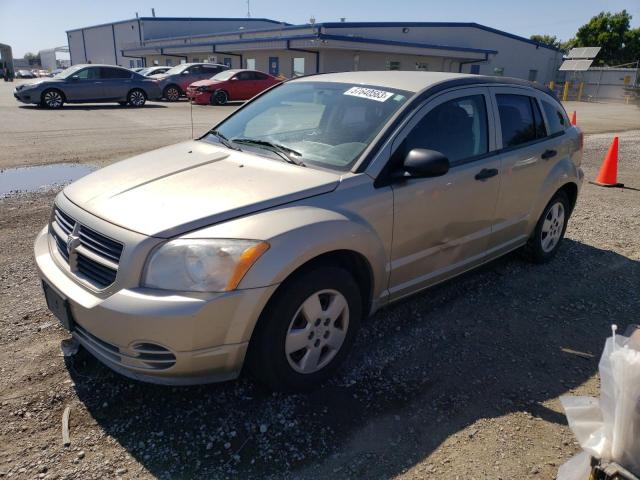 1B3HB28A99D172959 - 2009 DODGE CALIBER SE GOLD photo 1